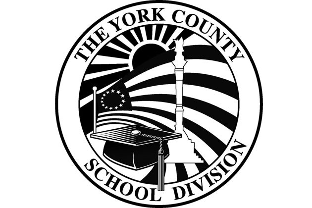 York County School Division Seal - Black/White