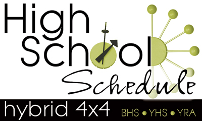 High School Schedule: Hybrid 4x4