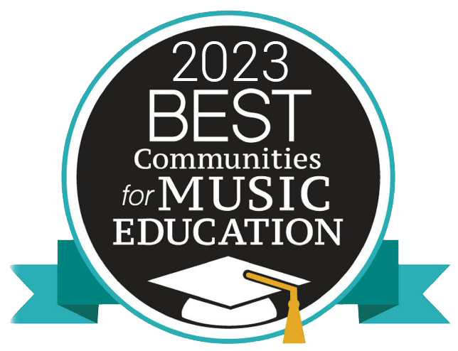 2023 Best Communities for Music Education logo