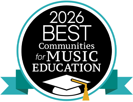2026 Best Communities for Music Education logo