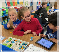 students in a classroom