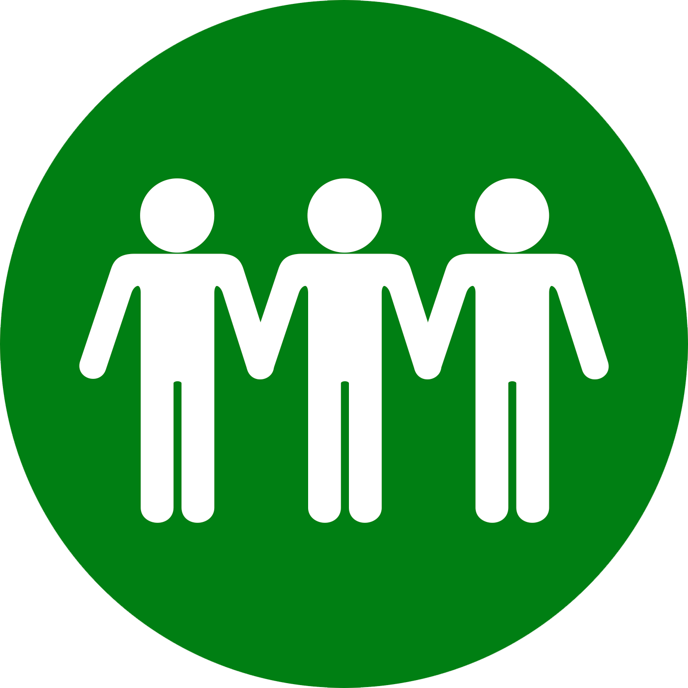 a group of people holding hands